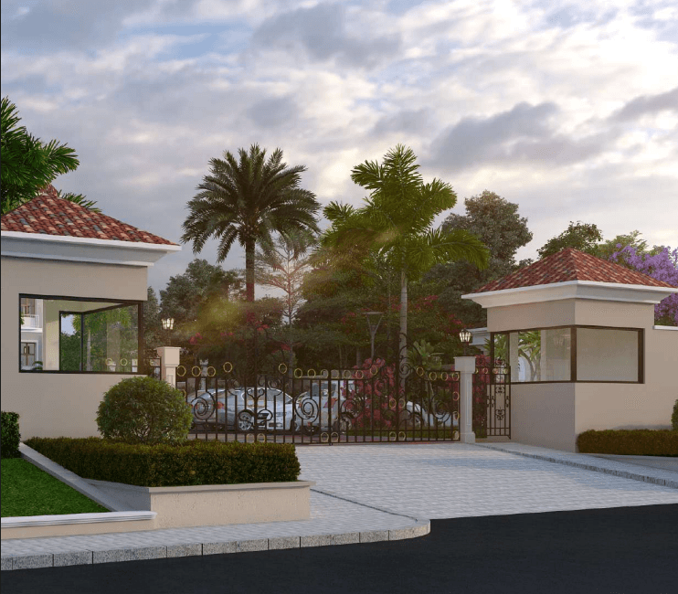 Hinduja Residences Entrance Gate